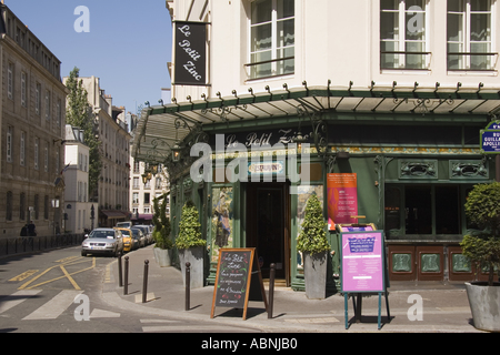 Le Petit Zinc Cafe in St. Germain des Pres Paris Frankreich Stockfoto