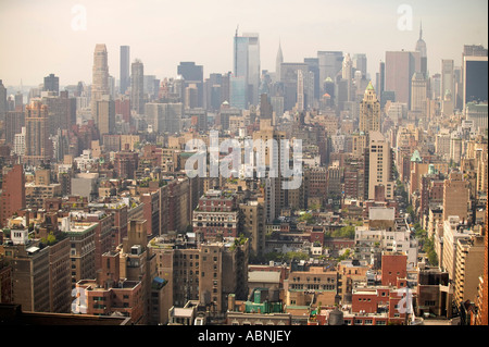 Überblick über New York City, New York, USA Stockfoto