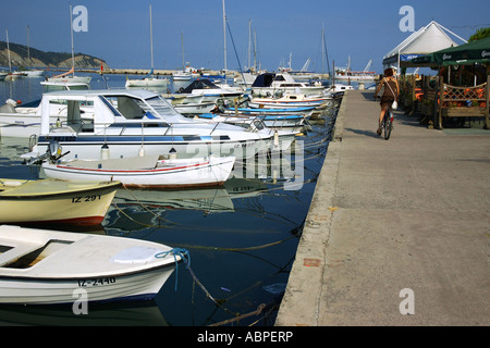 Anzeigen von Izola Primorska Istrien Slowenien ehemalige ex-Jugoslawien Isola Istrien Istrien Istrien Halbinsel slowenischen Osten Ost-Europa Stockfoto