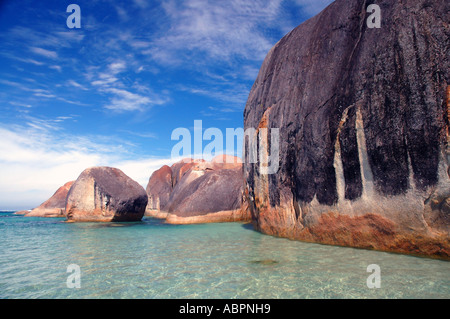 Elephant Rocks William Bay National Park in der Nähe von Dänemark südlichen Western Australia Stockfoto