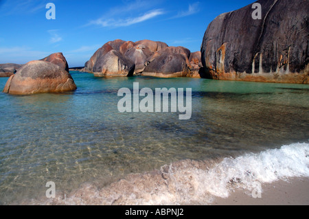 Elephant Rocks William Bay National Park in der Nähe von Dänemark südlichen Western Australia Stockfoto