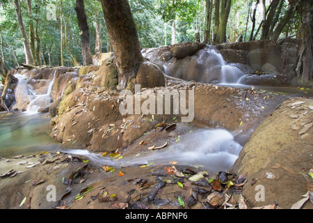 Tat Sae fällt, Luang Prabang Stockfoto