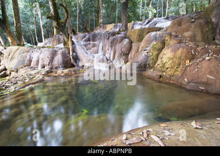 Tat Sae fällt, Luang Prabang Stockfoto