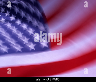 AMERICANA: Stars And Stripes Stockfoto