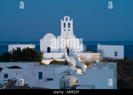 Klosters Chrysopigi griechischen Insel von Sifnos Stockfoto