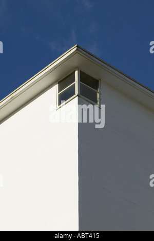 Surbiton Bahnhof, Surrey, 1937 / 38. Detail der Spitze des Turms. Architekt: J. R. Scott Stockfoto