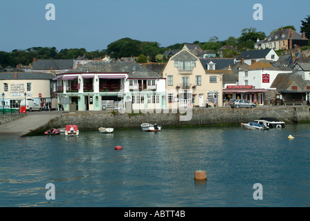 Inneren Hafenbereich in Padstow, Cornwall Stockfoto