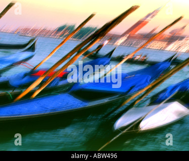 IT - Venedig: Venedig mit Isola di San Giorgio Maggiore im Hintergrund Stockfoto