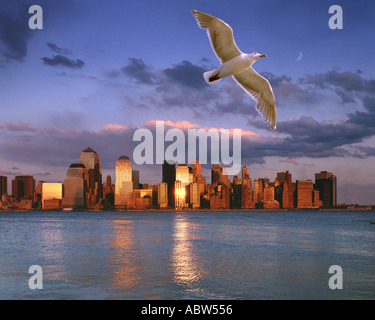 USA - NEW YORK: Manhattan skyline Stockfoto
