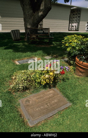 Natalie Wood Wagner Grab im Westwood Memorial Park-Los Angeles-Kalifornien-USA Stockfoto