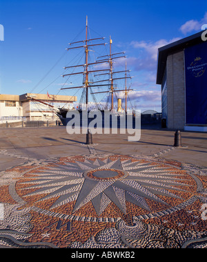 Discovery Point, Discovery Quay, Stadt Dundee, Schottland, UK. Die königlichen Forschungsschiff RRS Discovery Stockfoto