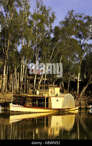 Adelaide Riverboat Murray River Echuca Victoria New South Wales Australien Stockfoto