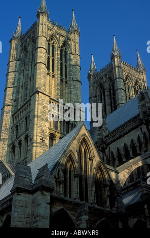 Lincoln Kathedrale Lincolnshire England UK Stockfoto