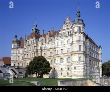 Güstrow, Schloß, West-Süd-West-Ansicht Stockfoto