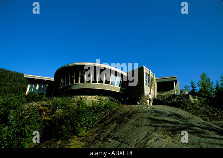 Besucherzentrum der Mendenhall-Gletscher, Juneau, Alaska Stockfoto