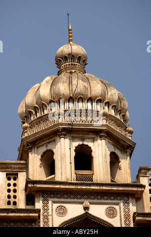 Detail Charminar die vier Türme Basar Hyderabad Andhra Pradesh, Indien Stockfoto