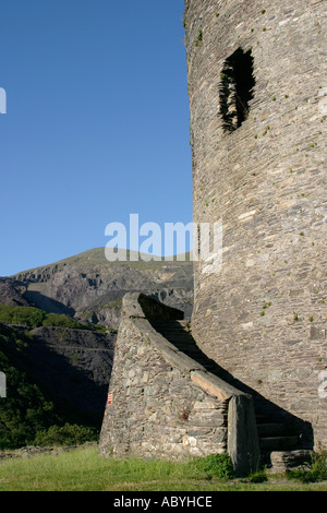 Dolbadarn Burg in Llanberis Wales Stockfoto