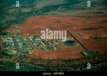 Thargomindah Queensland Outback-Stadt Stockfoto