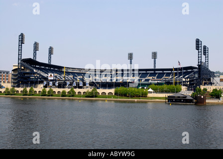 PNC Park Baseballstadion zu Hause von den Pittsburgh Pirates in der Stadt Pittsburgh Pennsylvania Pa USA Stockfoto