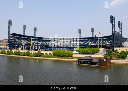 PNC Park Baseballstadion zu Hause von den Pittsburgh Pirates in der Stadt Pittsburgh Pennsylvania Pa USA Stockfoto