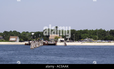 Long Island / Orient Point ferry terminal Stockfoto