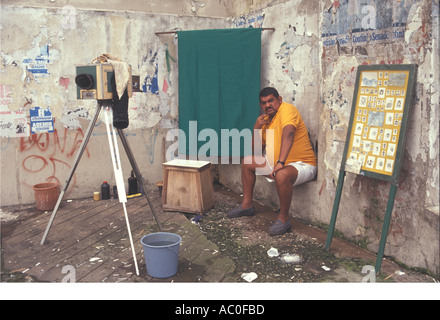 Straßenfotograf Belem Brasilien Stockfoto