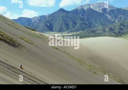 Great Sand Dunes Nationalmonument in Colorado USA Stockfoto