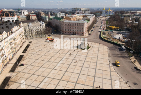 "Luftaufnahme der Kiew Kiew Ukraine" Stockfoto