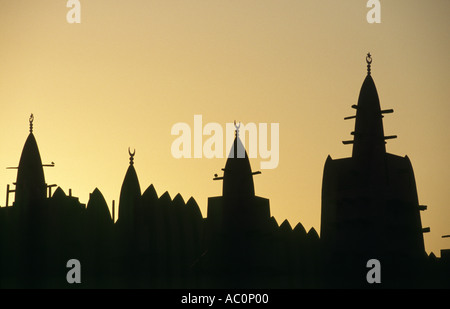 Große Moschee - Mopti, MALI Stockfoto