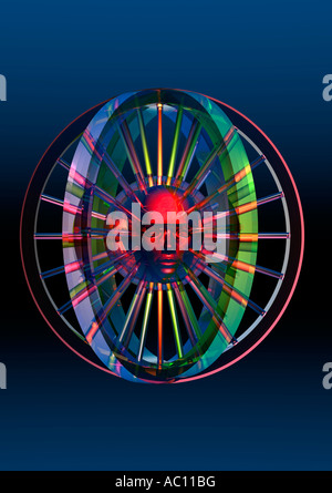 Super-Computer. Stockfoto