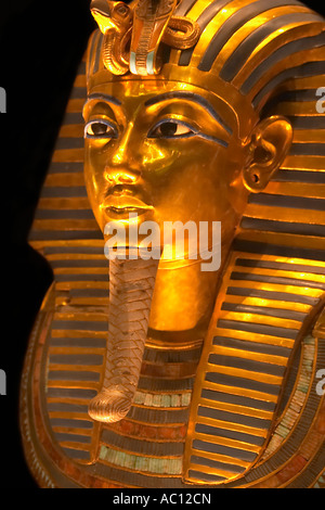 Die Totenmaske von Tutanchamun In Kairo Museum Kairo Ägypten Stockfoto