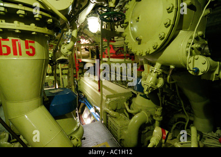 Russische sowjetische UdSSR Foxtrott Klasse u-Boot-Codename Scorpion Stockfoto