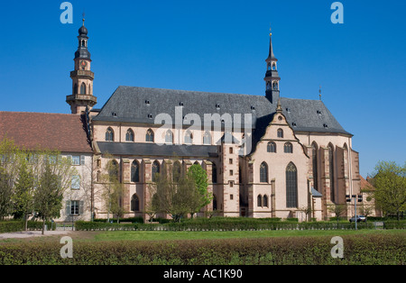 EGLISE DES SCHMAUSES JESUITENKIRCHE ERBAUT 1615-1617 MOLSHEIM-ELSAß-FRANKREICH Stockfoto