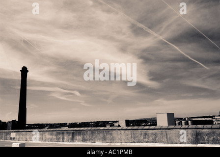 Manchester Skyline ehemaligen Boddington Brauerei Stockfoto