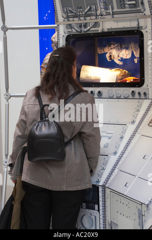 NASA-Ausstellung in Hamburg Stockfoto