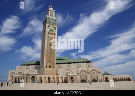 Casablanca, la Grande mosquée Stockfoto