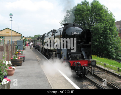 Handelsmarine-Klasse "Canadian Pacific" bei Alton Hampshire UK Stockfoto