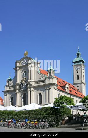 Kirche des Heiligen Geistes, Heiliggeist Kirche in München, Bayern, Deutschland Stockfoto