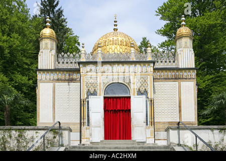 Deutschland, Bayern, Schloss Linderhof, maurischen Pavllion Stockfoto