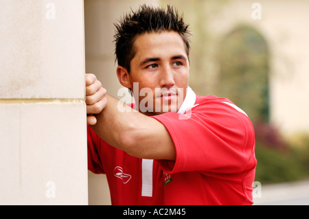 Gavin Henson professionelle Rugby-union-Spieler, spielte für Fischadler, Wales und British and Irish Lions Stockfoto