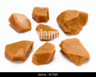 Toffee Stockfoto