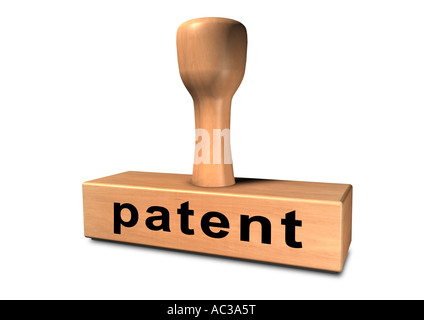 Stempeln Sie hacken Kern Eindringkörpers Eindringkörper Stempel Stempel patent Stockfoto