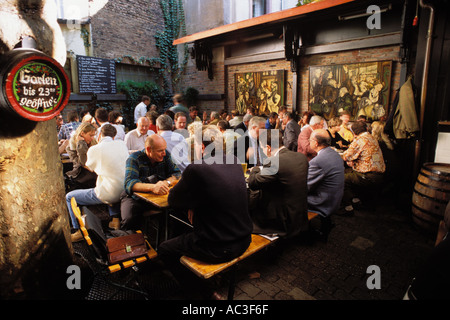 Deutschland, Frankfurt am Main, Adolf Wagner Apfelwein Taverne, Sachsenhausen Stockfoto