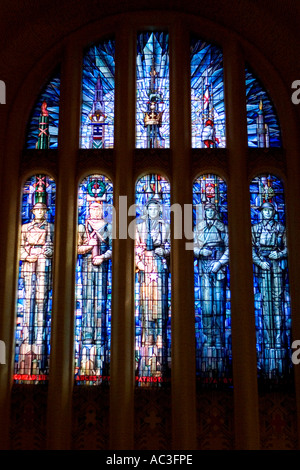 Glasfenster, Australian War Memorial Stockfoto