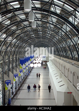 Skywalk-Tunnel zur Union Station Bahnhof terminal Toronto Stockfoto