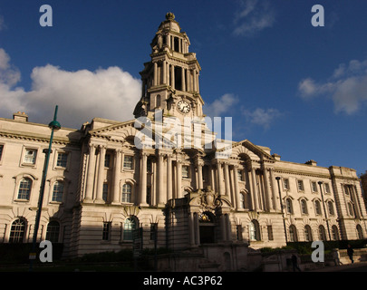 FOTOGRAFIEREN VON HOWARD BARLOW STOCKPORT RATHAUS Stockfoto