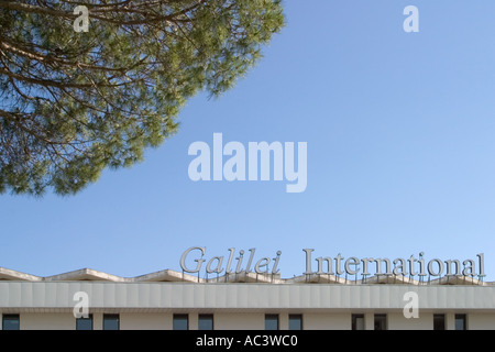 Internationalen Flughafen Pisa Aeroporto Galileo Galilei Toskana Italien Stockfoto