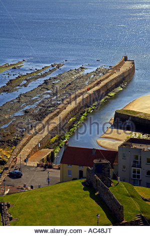 Hafen von St. Andrews, Schottland Stockfoto