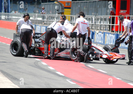 Fernando Alonso (ESP) in Formel 1 Tests 2007 Stockfoto