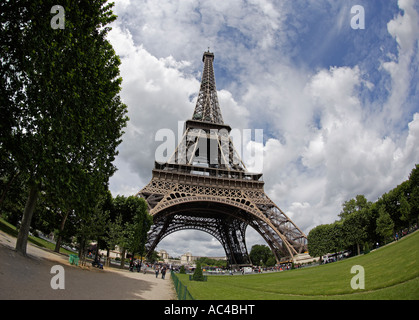 Eiffelturm Paris Stockfoto